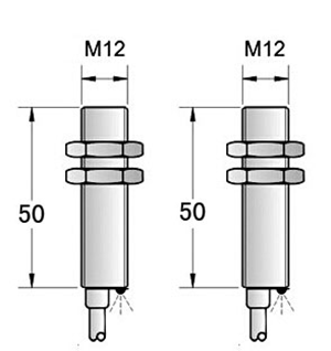 M12光電傳感器尺寸